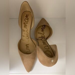 Sam Edelman Taupe Point Toe Heels